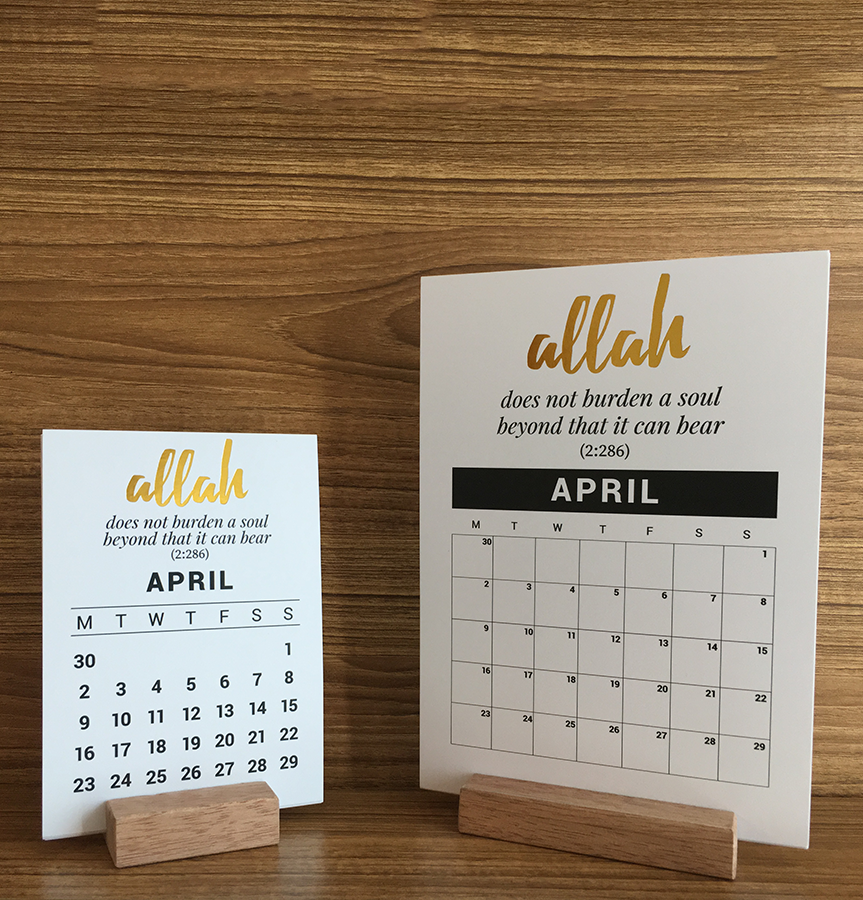 2018 calendar